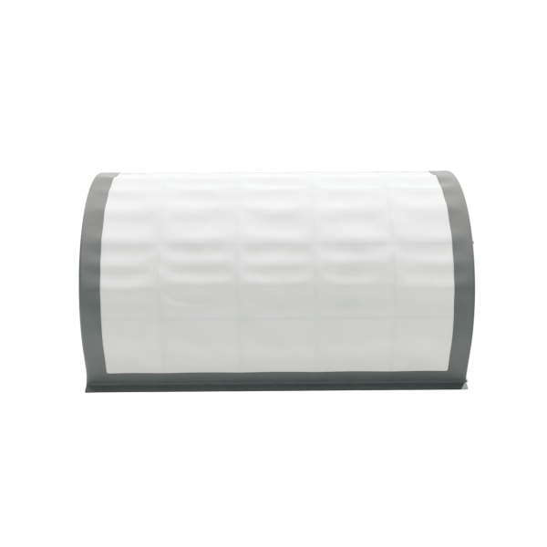 EMC 20x30x12 Heavy Duty Fabric Peak Storage Building - 13 Oz PVC Fabric Cover