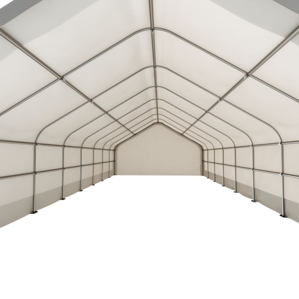 EMC 20x40x12 Heavy Duty Fabric Storage Building - 13 oz PVC Fabric