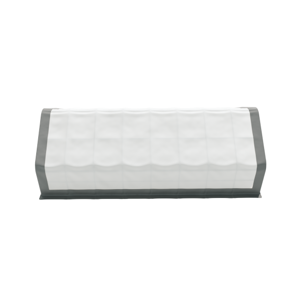 EMC 20x40x12 Heavy Duty Fabric Storage Building - 13 oz PVC Fabric