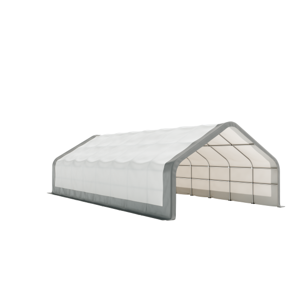 EMC 20x40x12 Heavy Duty Fabric Storage Building - 13 oz PVC Fabric
