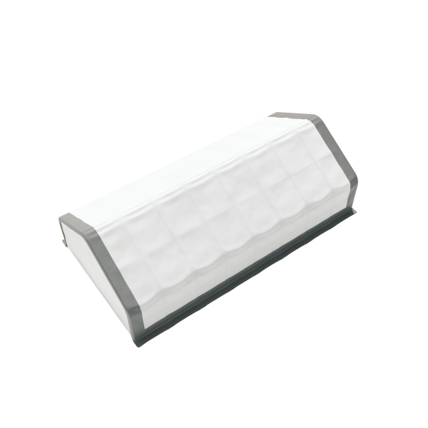 EMC 20x40x12 Heavy Duty Fabric Storage Building - 13 oz PVC Fabric