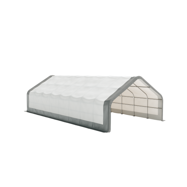 EMC 20x40x12 Heavy Duty Fabric Storage Building - 13 oz PVC Fabric