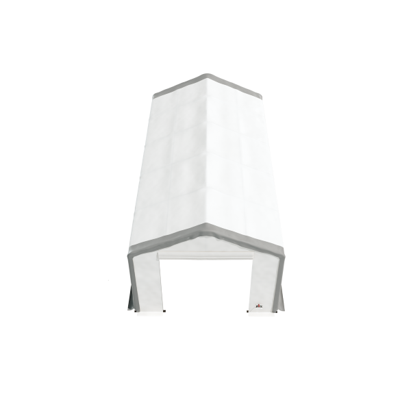 EMC 2040D Double Trussed Storage Shelter - 20' Wide x 40' Length x 16' Height