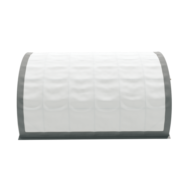 EMC 30x40x14 Heavy Duty Fabric Storage Building - 13 Oz PVC Fabric