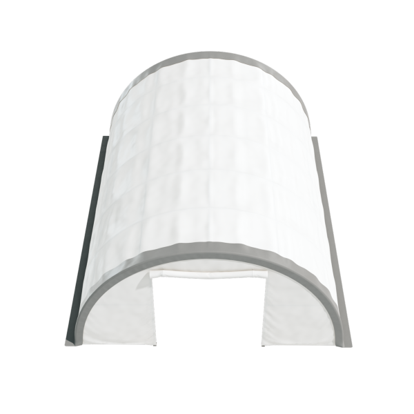 EMC 30x40x14 Heavy Duty Fabric Storage Building - 13 Oz PVC Fabric