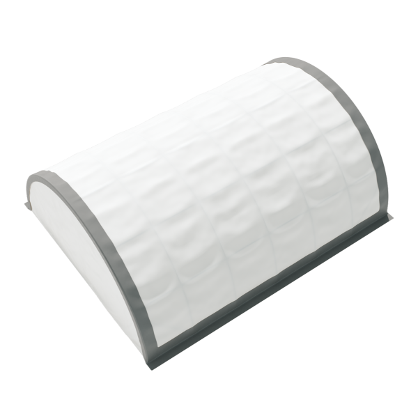 EMC 30x40x14 Heavy Duty Fabric Storage Building - 13 Oz PVC Fabric