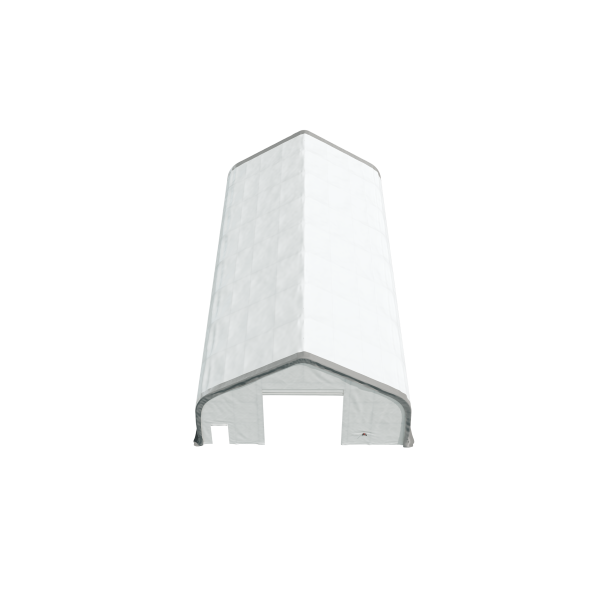 EMC Double Trussed Storage Shelter - 40' Wide x 80' Length x 24' Height