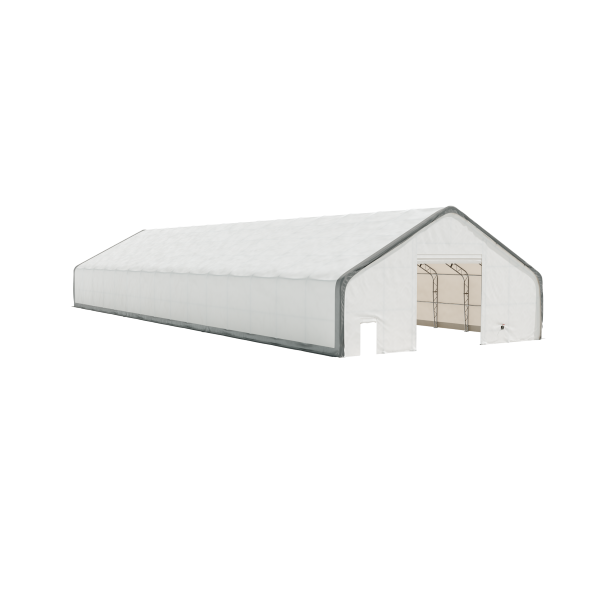 EMC Double Trussed Storage Shelter - 50' Wide x 150' Long x 26' Height