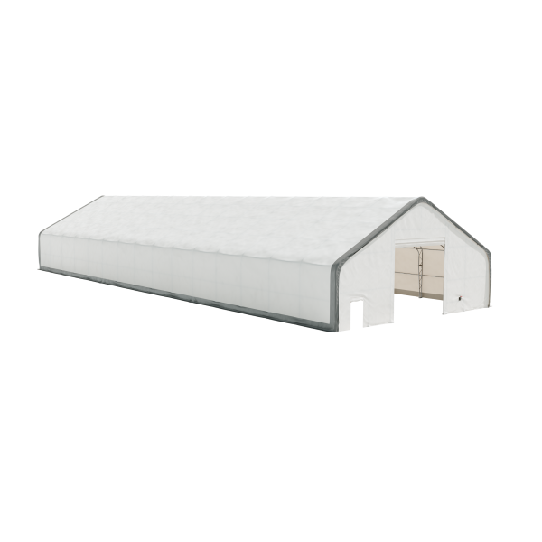EMC Double Trussed Storage Shelter - 50' Wide x 150' Long x 26' Height