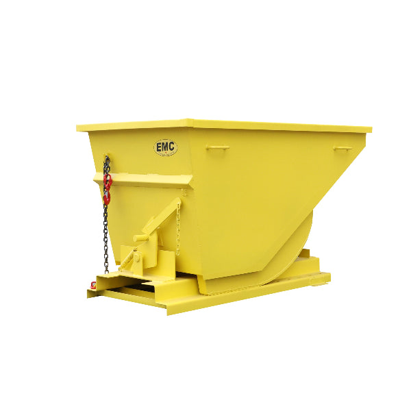 EMC Forklift Pocket Self Dumping Hopper - 1 Cubic Yard Capacity — EMC ...