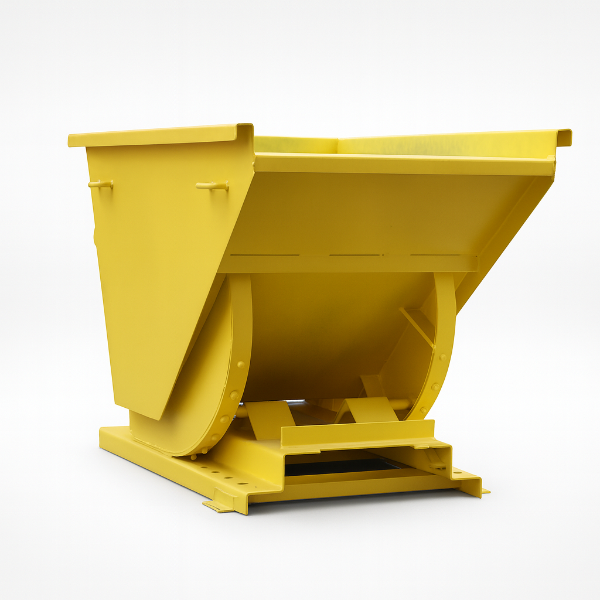 EMC Forklift Pocket Self Dumping Hopper - 1 Cubic Yard Capacity