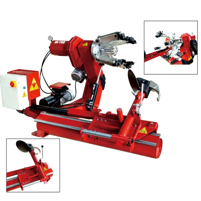 EMC Semi Automatic Truck Tire Changer -  14" to 26" Rim Diameter - Super Heavy Duty
