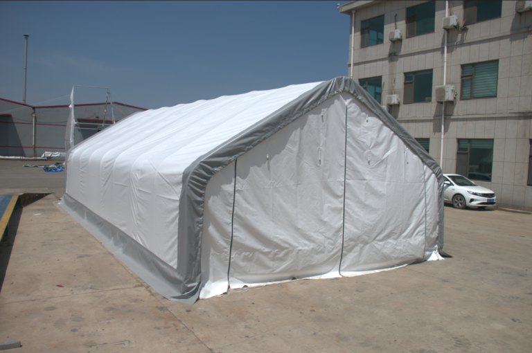 EMC 20x40x12 Heavy Duty Fabric Storage Building - 13 oz PVC Fabric