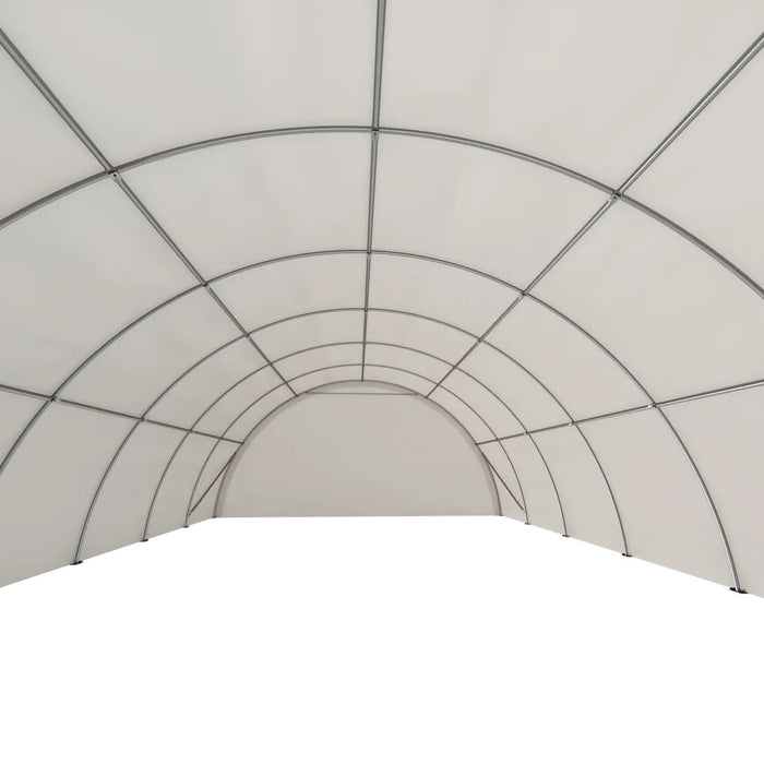 EMC 30x40x14 Heavy Duty Fabric Storage Building - 13 Oz PVC Fabric