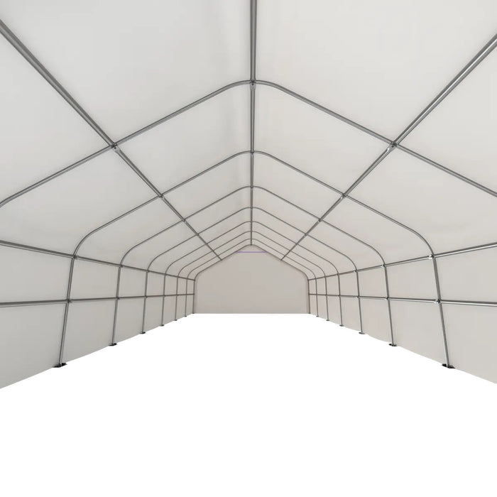 EMC 20x40x12 Heavy Duty Fabric Storage Building - 13 oz PVC Fabric