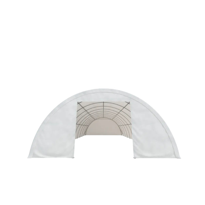 EMC 30x65x15 Heavy Duty Fabric Storage Building - 13 Oz PVC Fabric