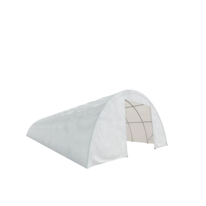 EMC 30x85x15 Heavy Duty Fabric Storage Building - 13 Oz PVC Cover Fabric