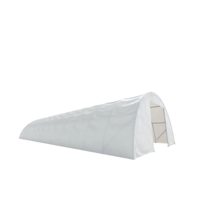 EMC 30x85x15 Heavy Duty Fabric Storage Building - 13 Oz PVC Cover Fabric