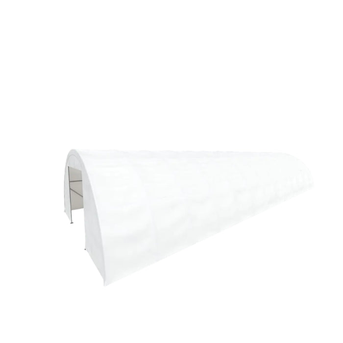 EMC 30x85x15 Heavy Duty Fabric Storage Building - 13 Oz PVC Cover Fabric