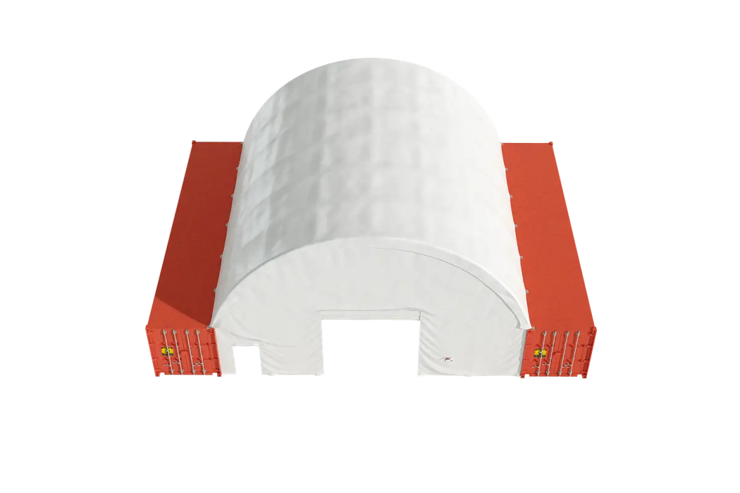 EMC C4040 Container Shelter - 40'x40'x15'
