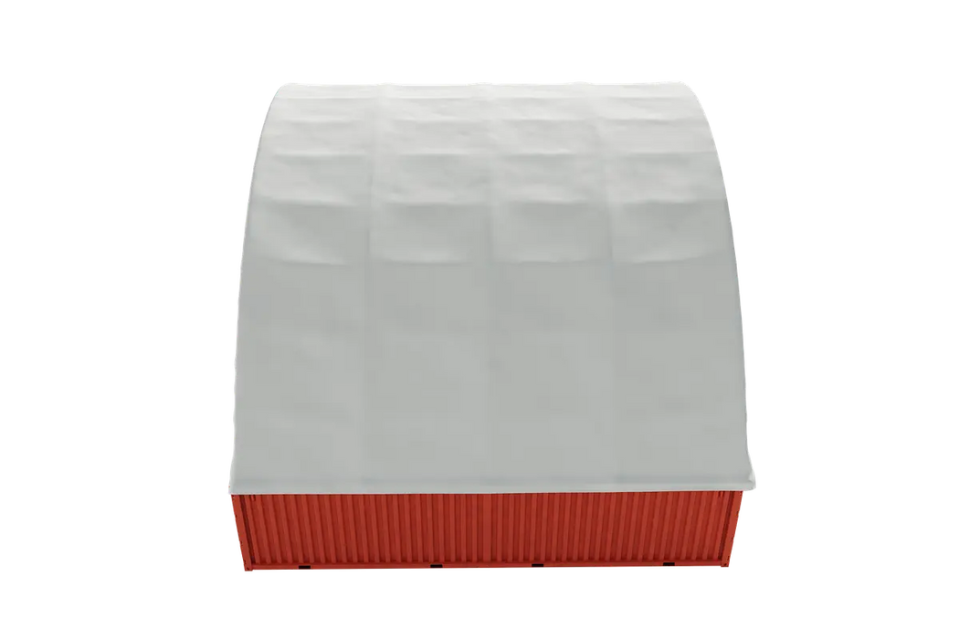 EMC Container Shelter 60'x40'x20' (610g PVC) Double Trussed