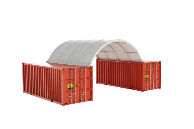 EMC C2020 Container Shelter - 20' Wide x 20' Length