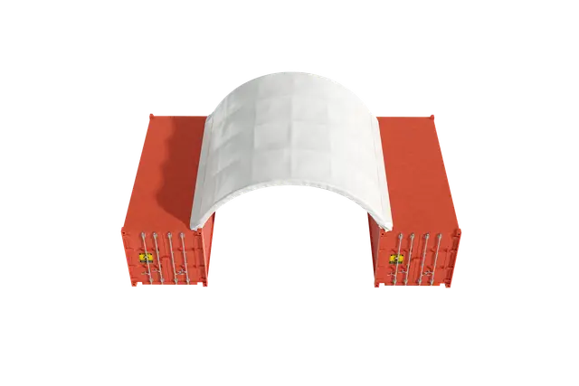 EMC C2020 Container Shelter - 20' Wide x 20' Length