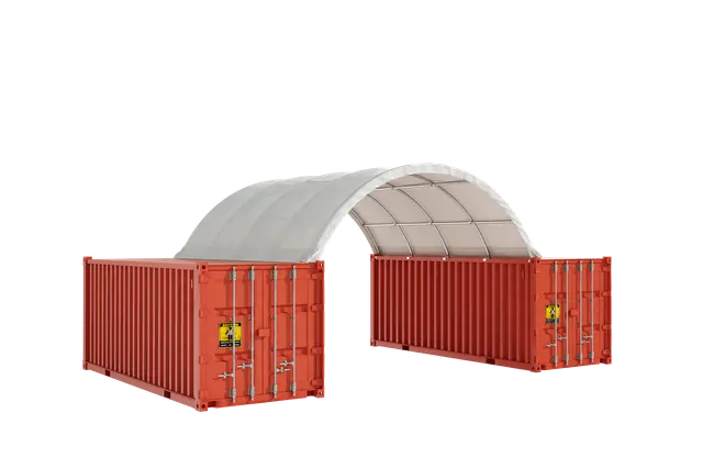 EMC C2020 Container Shelter - 20' Wide x 20' Length