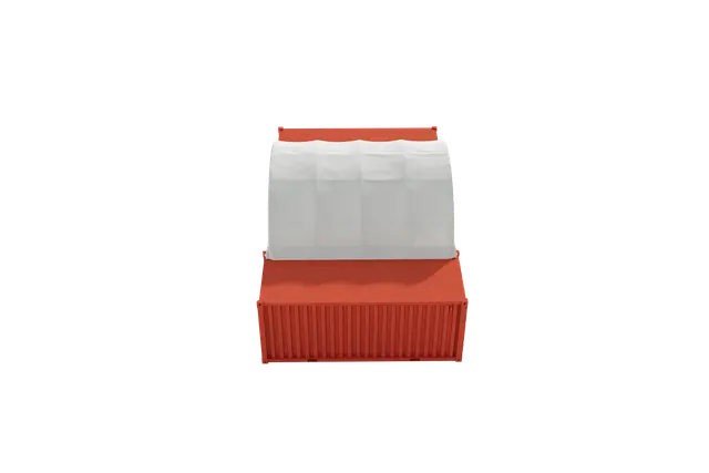 EMC C2020 Container Shelter - 20' Wide x 20' Length