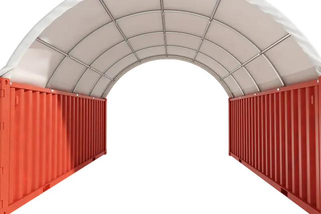EMC C2020 Container Shelter - 20' Wide x 20' Length