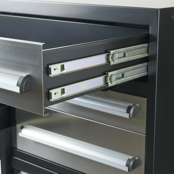 EMC 10ft Stainless Steel Workbench Cabinet Combo 35 Drawers 3