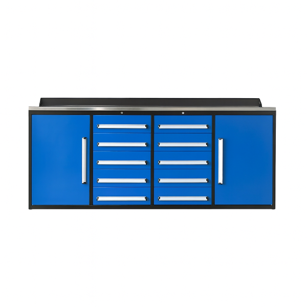 EMC 7ft Workbench Cabinet Combo 10 Drawers 2 Cabinets