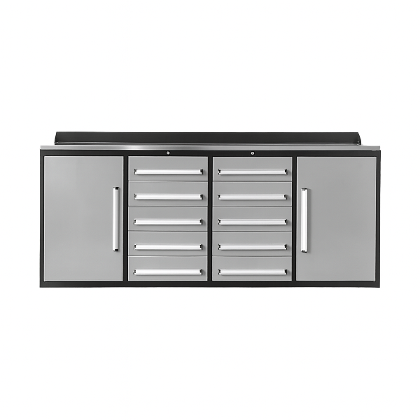 EMC 7ft Workbench Cabinet Combo 10 Drawers 2 Cabinets