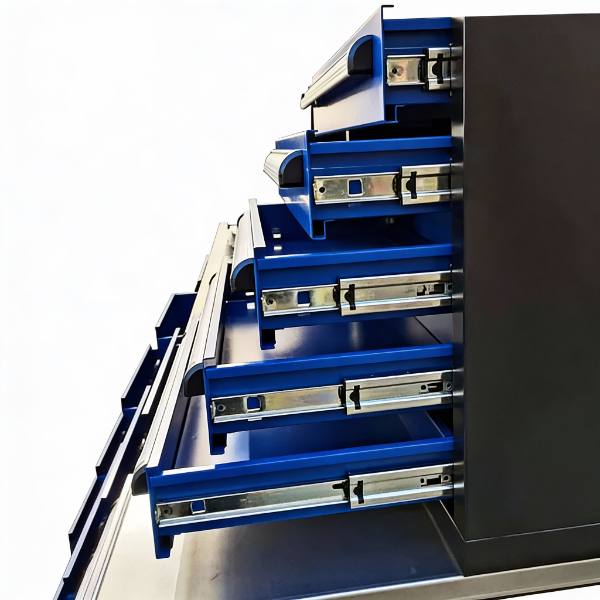 EMC 7ft Workbench Cabinet Combo 20 Drawers