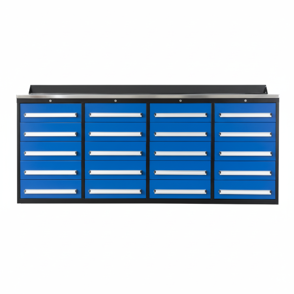 EMC 7ft Workbench Cabinet Combo 20 Drawers