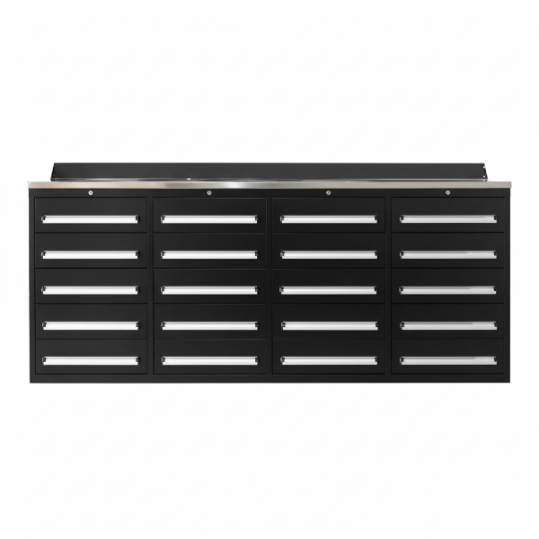 EMC 7ft Workbench Cabinet Combo 20 Drawers