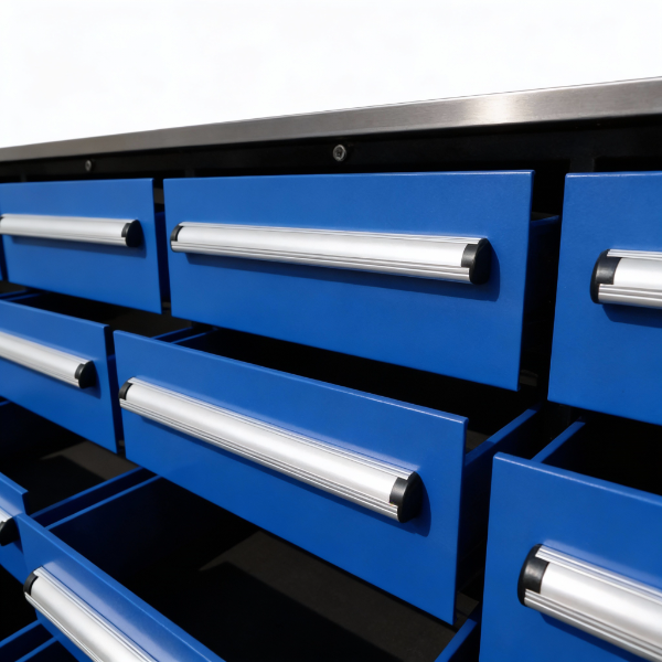 EMC 7ft Workbench Cabinet Combo 28 Drawers