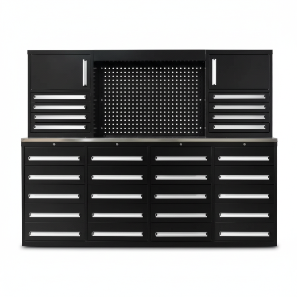 EMC 7ft Workbench Cabinet Combo 28 Drawers