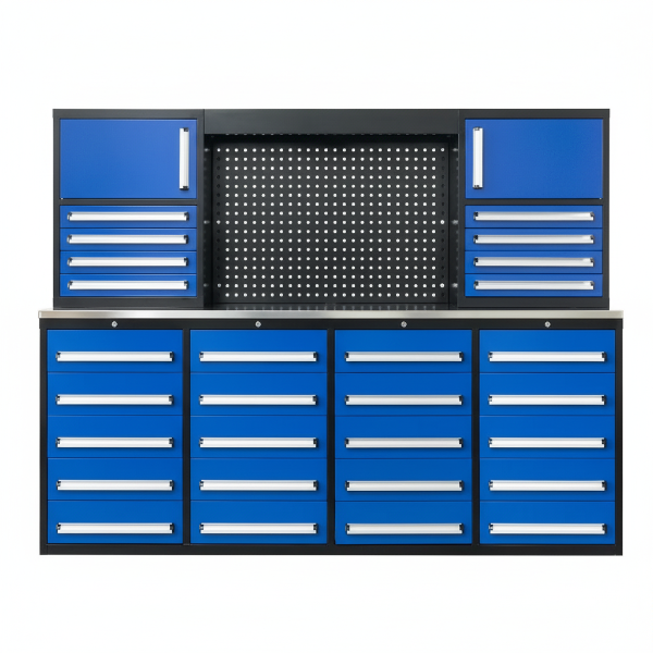 EMC 7ft Workbench Cabinet Combo 28 Drawers
