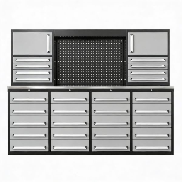 EMC 7ft Workbench Cabinet Combo 28 Drawers