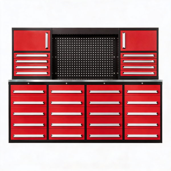 EMC 7ft Workbench Cabinet Combo 28 Drawers